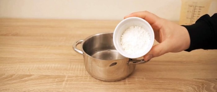 DIY homemade toilet cleaner