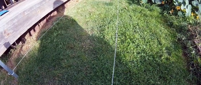 A fairly inexpensive way to make a garden path without concrete