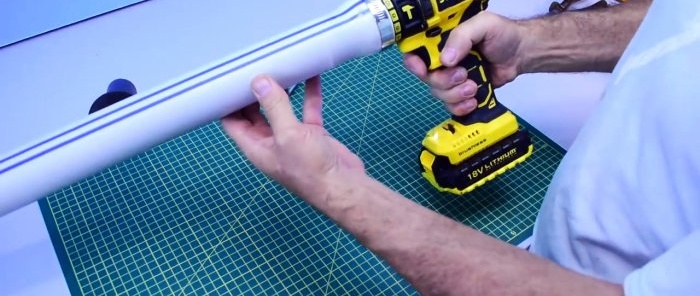 How to make a high-altitude hedge trimmer from a grinder gearbox and a screwdriver