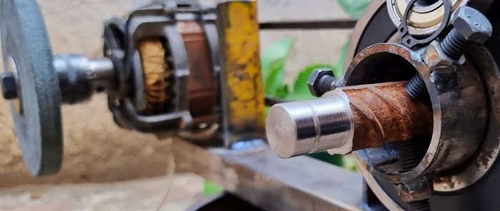 The simplest lathe for metalworking with your own hands