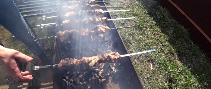 Famous shashlik recipe from the USSR