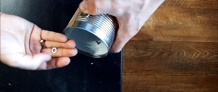 How to make a Loft style lamp from cans