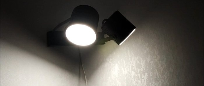 How to make a Loft style lamp from cans