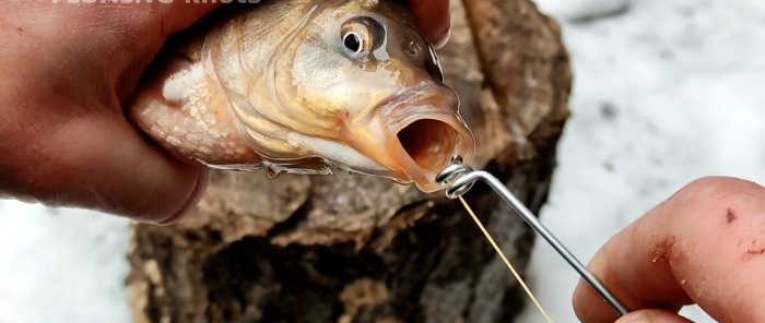 How to make a fish hook remover