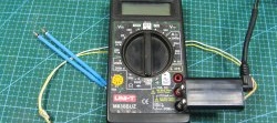 A very simple multimeter attachment for checking LEDs and more