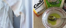 How to remove sweat stains from white clothes without expensive chemicals