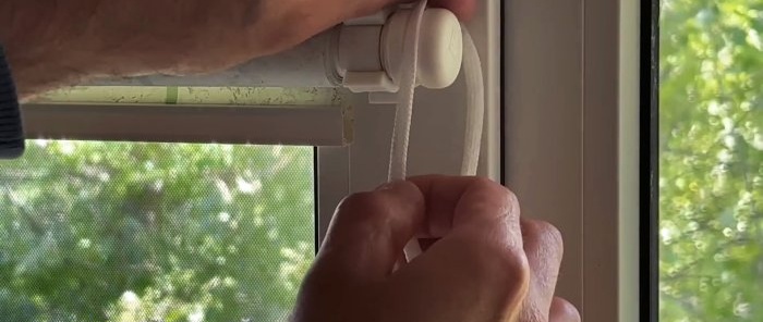 How to make roller blinds from PP pipes for pennies