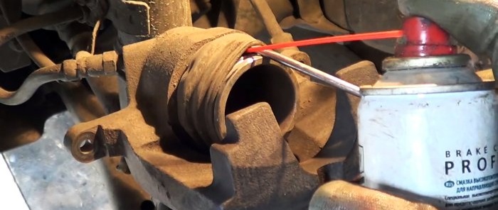 How to fix a stuck brake caliper