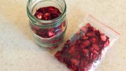 How to properly dry strawberries in the oven