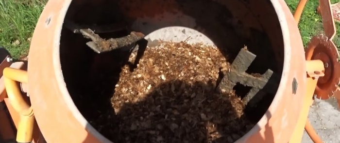 How to make warm blocks from sawdust concrete