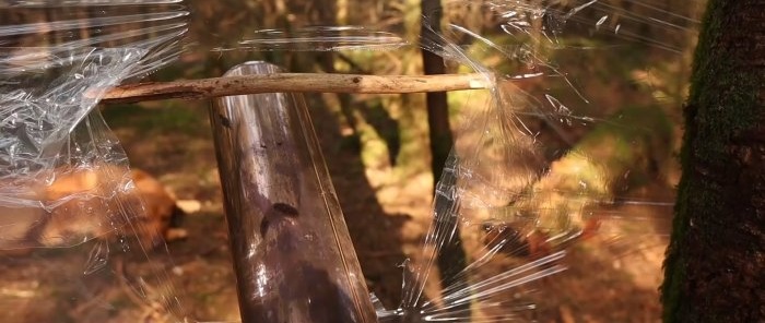 How to make a hut from plastic film to protect from bad weather in summer and severe frost in winter