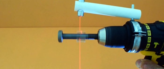 How to make a laser level from a cheap laser pointer