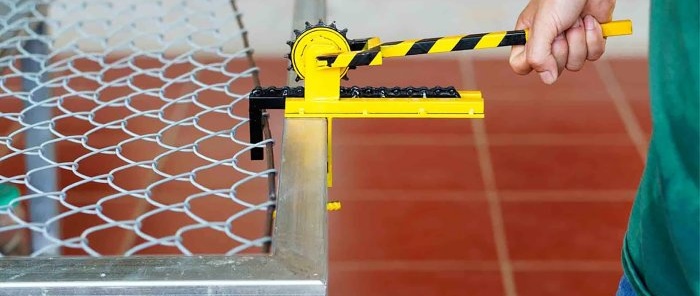 How to make a chain-link tensioner from bicycle parts