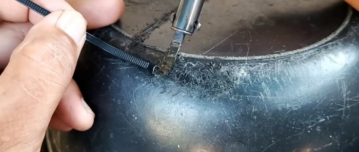 Life hack How to weld plastic