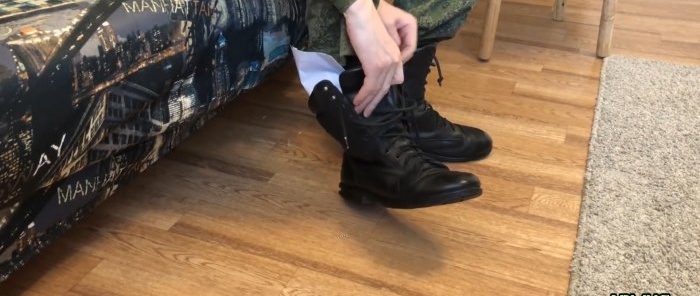 5 military shoe hacks