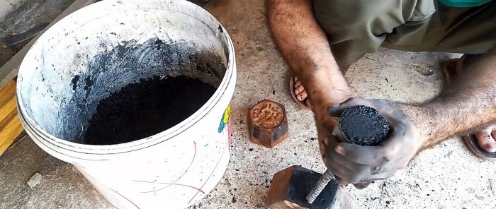 How to make long-lasting charcoal briquettes