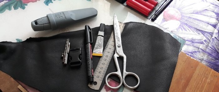 How to Make a Hanging Pocket Knife Case