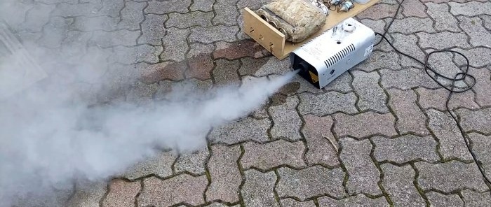 How to make a powerful smoke machine