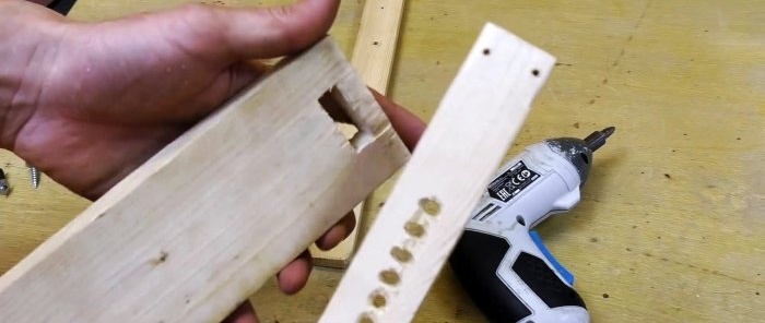 How to make the simplest wooden sharpener for precise sharpening of knives