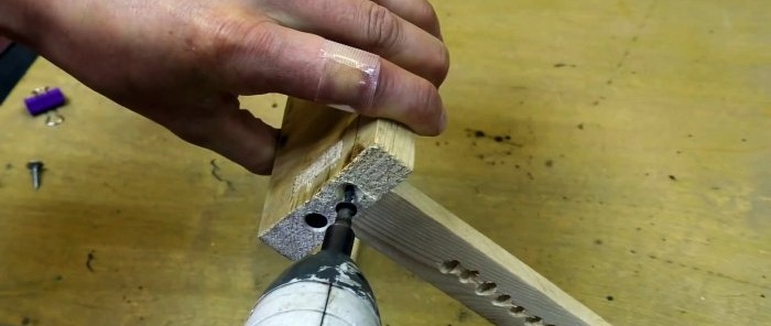 How to make the simplest wooden sharpener for precise sharpening of knives