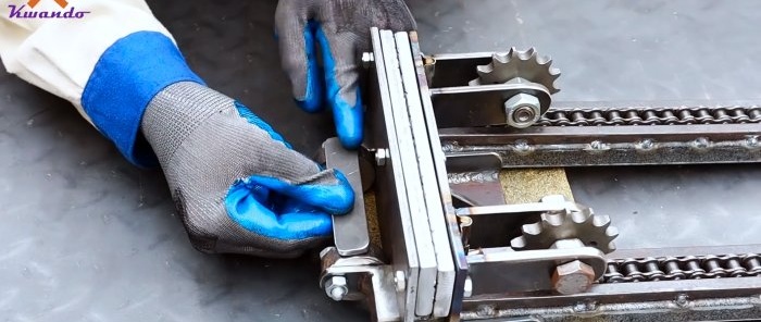 How to make a vice using bicycle parts