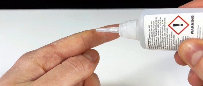 How to significantly increase the strength of superglue and other life hacks