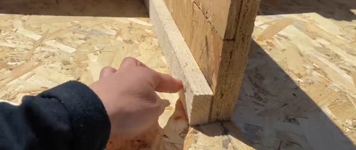 How to make chicken nests with egg receptacles from OSB