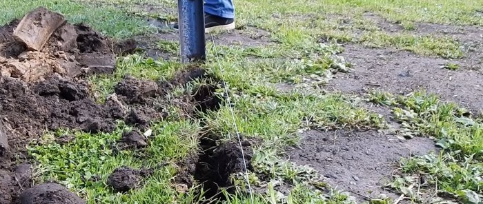 How to make a trench shovel from trash Fast trench digging is guaranteed