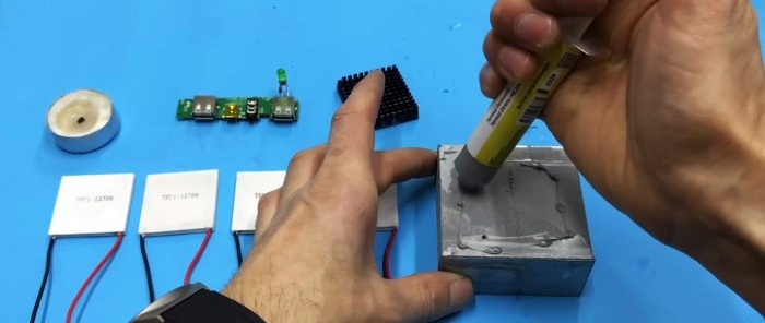 How to charge a smartphone with candle fire Do-it-yourself thermoelectric power station