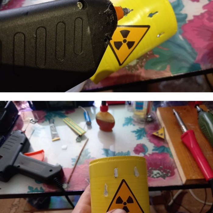 How to make an awesome lamp Radioactive barrel