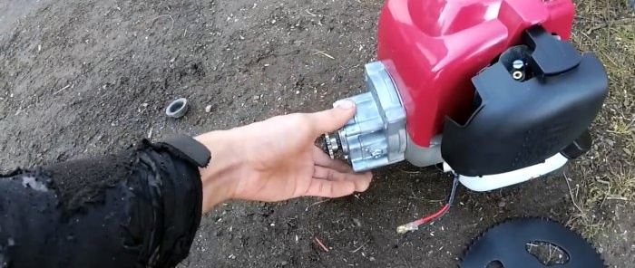 How to make a motorbike based on a lawn mower engine