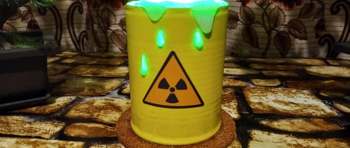 How to make an awesome lamp Radioactive barrel