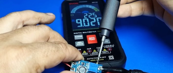 Tired of changing batteries in a multimeter How to switch to a battery with a charging system