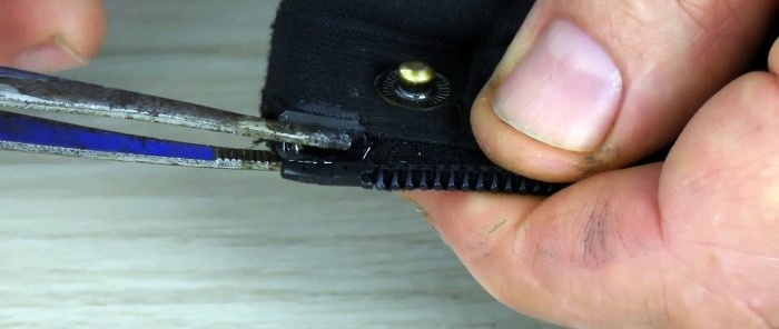 5 life hacks for repairing zippers using available materials