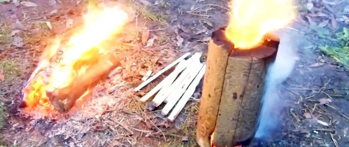 How to make a stove like a Finnish candle with adjustable flame