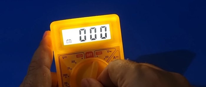 How to backlight a multimeter display