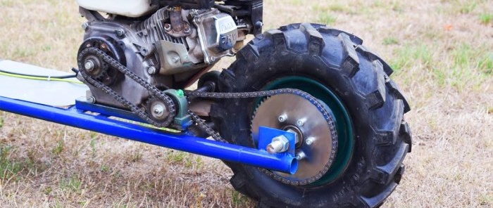 How to assemble an off-road and powerful scooter