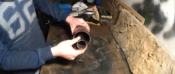 How to make a full-fledged muffler from cheap materials