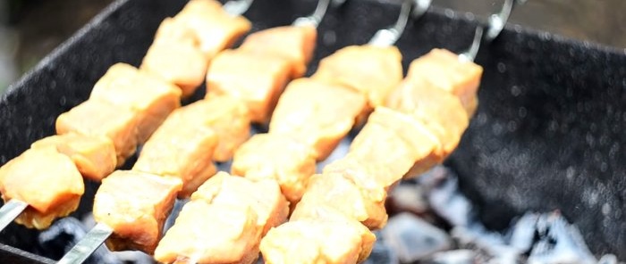 10 fatal mistakes when grilling shish kebab