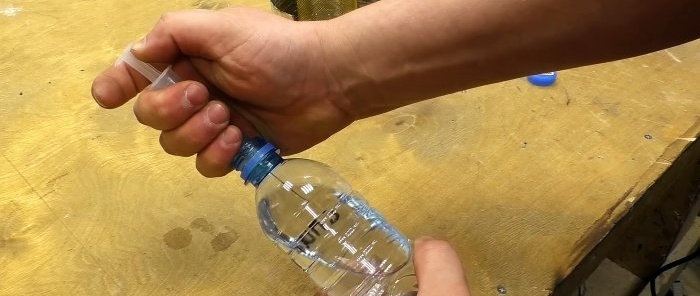 How to make a biofireplace using alcohol from cans