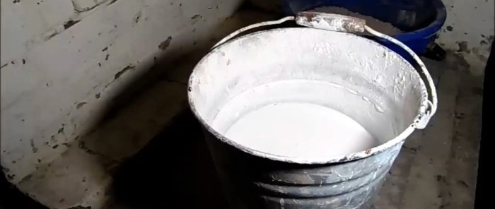 How to make fireproof mortar from wood ash