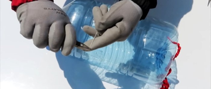 How to make a drip irrigation system from PET bottles