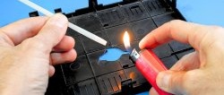 How to easily repair cracks and holes in plastic parts