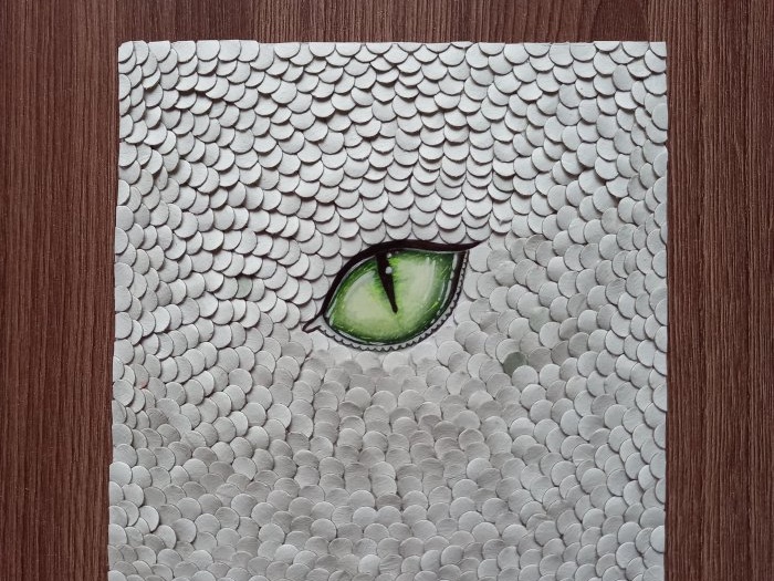 Dragon's Eye - DIY decorative panel with the symbol of 2024