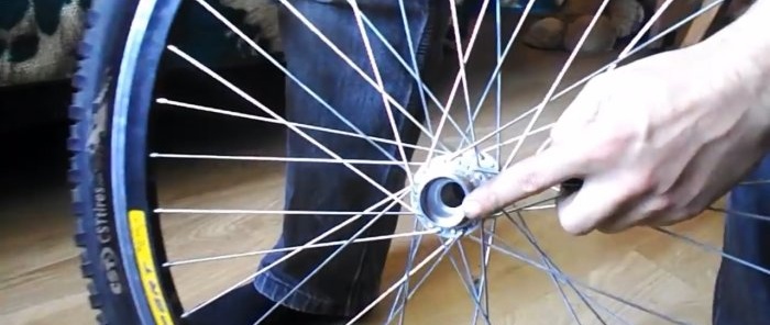 How to maintain a bicycle wheel hub with industrial bearings