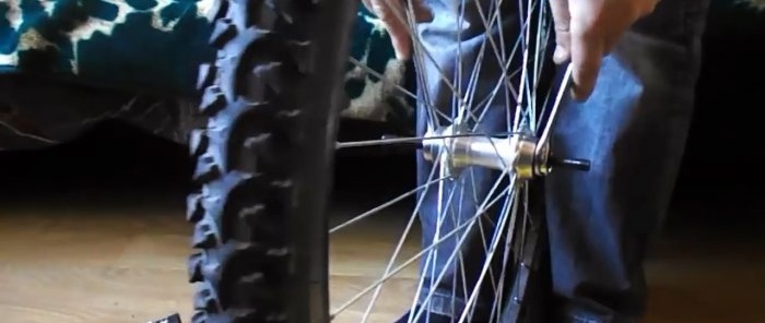 How to maintain a bicycle wheel hub with industrial bearings