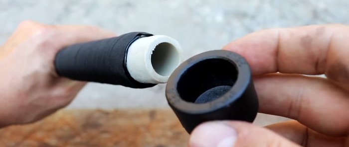 How to make a plastic hammer handle