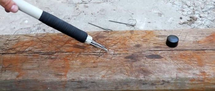 How to make a plastic hammer handle